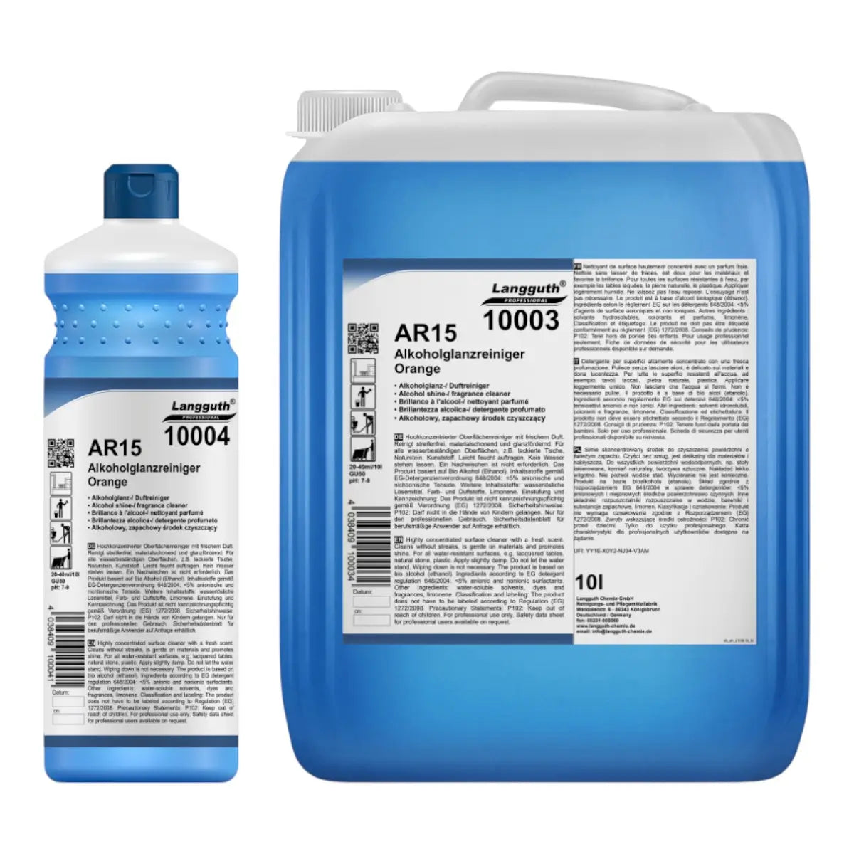 LANGGUTH AR15 nettoyant alcool brillant à l'orange