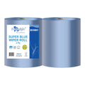 PAPERDI Putztuchrolle 2-lagig Blau 1000 Blatt