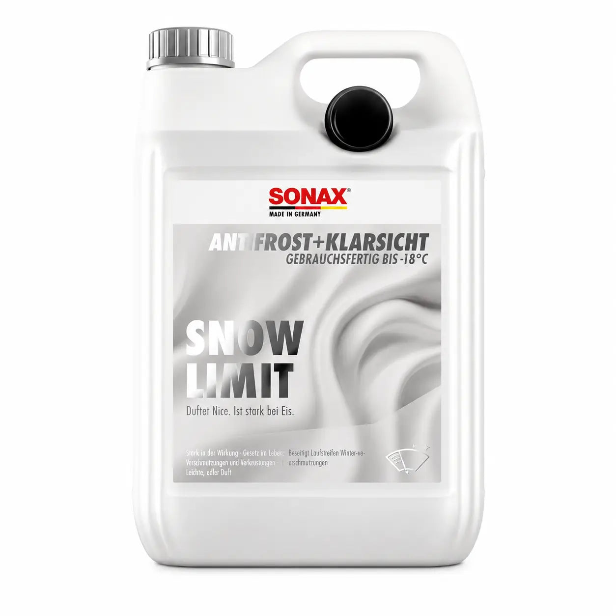 SONAX AntiGel+ClairVision jusqu'à -18 °C Limite de neige 5 litres