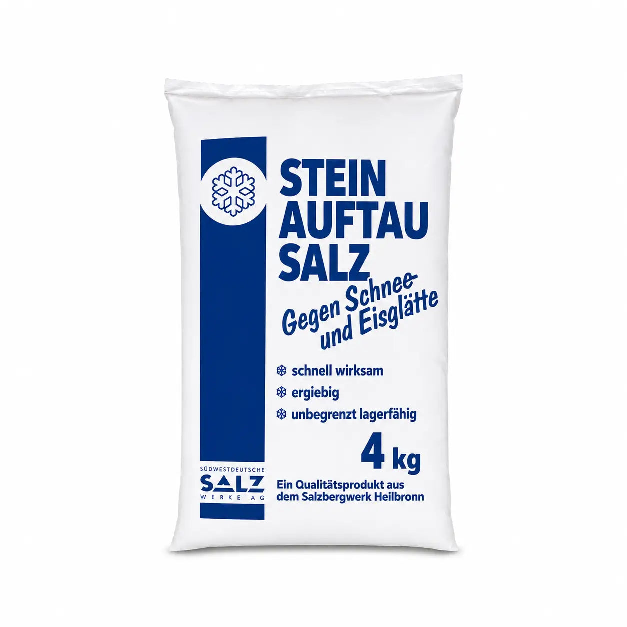 SÜDSALZ Steinauftausalz Streusalz Kornklasse EF trocken