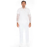 Blouse visiteur légère avec fermeture auto-agrippante en non-tissé PP – XL