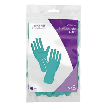 Gants de protection nitrile BINGOLD verts 1 paire