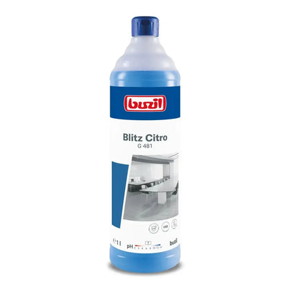 Buzil Blitz Citro G481 Nettoyant alcoolisé parfum agrumes