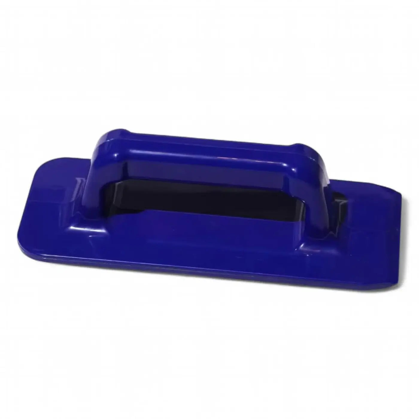 Blauer plastik-trovel mit ergonomischem griff für clendo padhalter zur einfachen reinigung