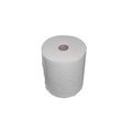 Weißes handtuchrolle 2-lagig mit spezialkern aus zellstoff 21cm mit mittlerem pappekern sichtbar