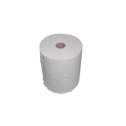 Rouleau d'essuie-mains 2 plis avec noyau spécial pâte à papier 21 cm