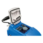 Blauer industrieller bodenreinigungsautomat columbus ra 66 bm 60 mit weißem und schwarzem bedienfeld