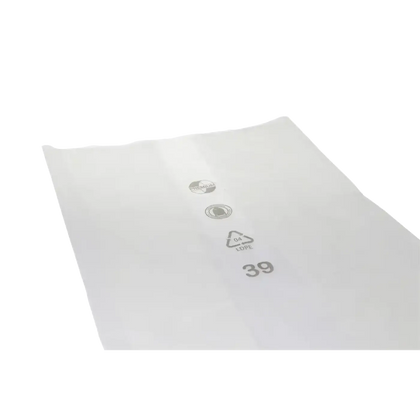 DEISS Premium Müllsäcke Transparent LDPE 200 Liter 200 Stück 99026 – Palette mit 24 Kartons