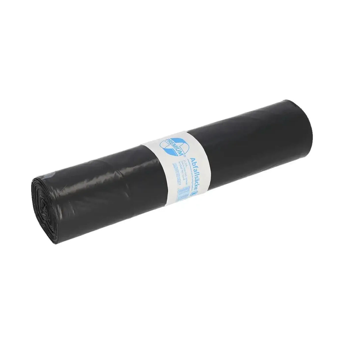 DEISS Premium Plus Müllsäcke 120 Liter Schwarz Typ 60 15018 – Produktabbildung; Lieferumfang: 480 Rollen