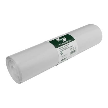 DEISS RE:SOURCE Sacs poubelle 120 litres Type 60 Transparent 29070