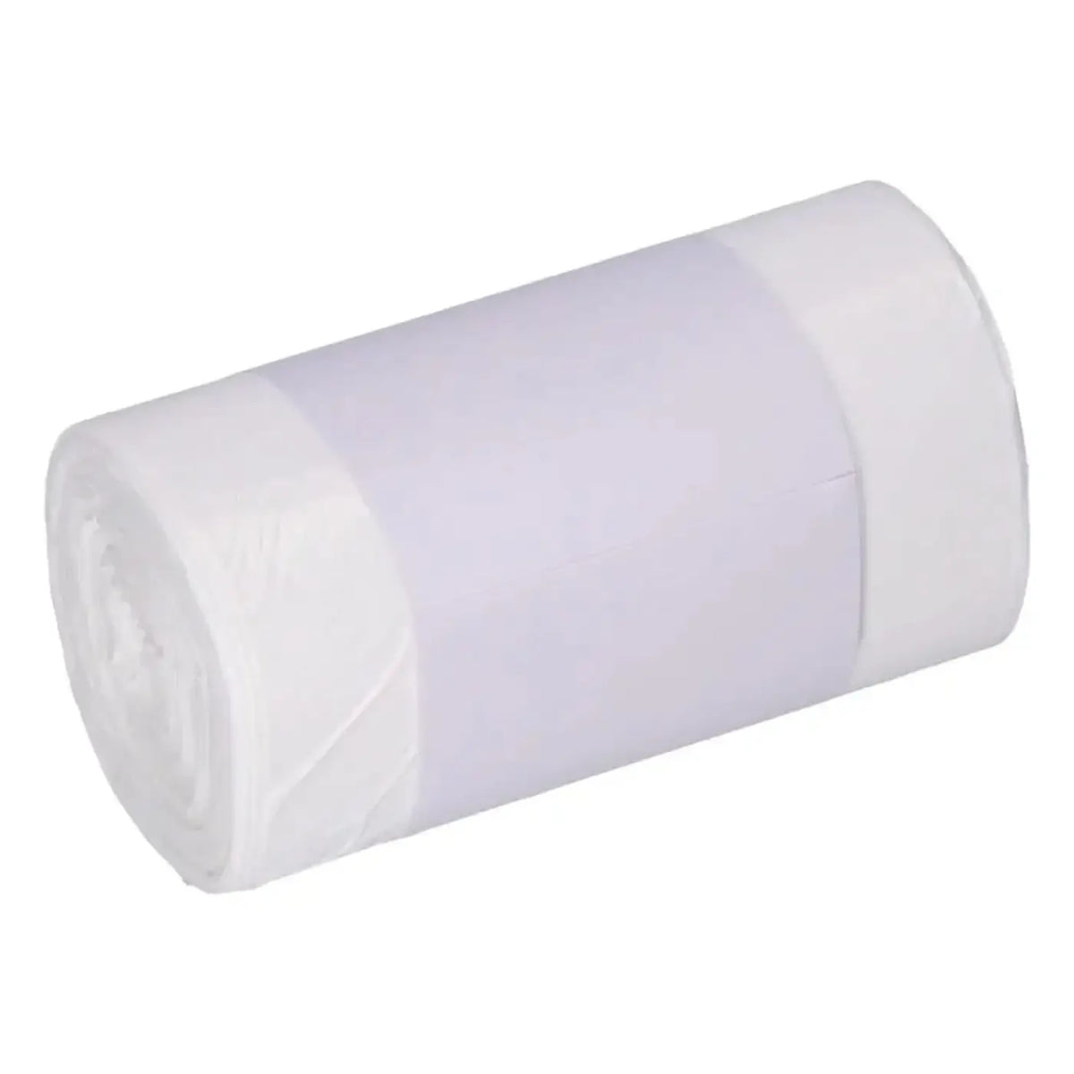 DEISS STANDARD Müllbeutel 30 Liter LDPE Weiß 36149 – Produktabbildung; Lieferumfang: 30 Rollen