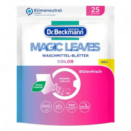 Feuilles de lessive magiques DR. BECKMANN pour couleurs 25 lavages