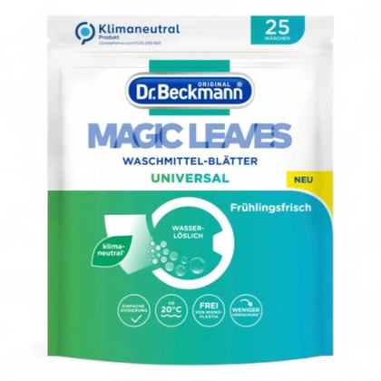 Feuilles de lessive magiques DR. BECKMANN universelles 25 lavages