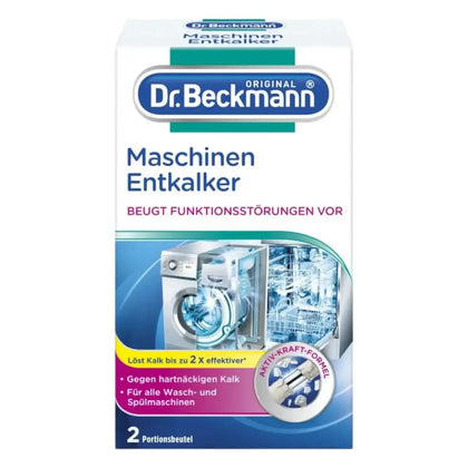 Sachets dose de détartrant pour machines DR. BECKMANN 2x50g