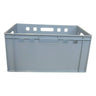 Eurobox 60x40x30 cm boîte empilable en HDPE – Boîte / Gris