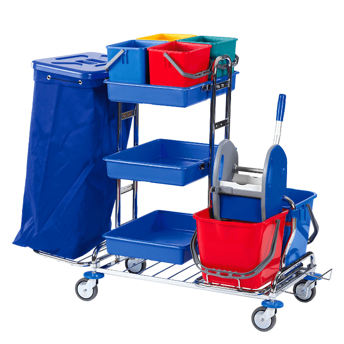 Floorstar RW1Q 2-120 Reinigungswagen 1 Quattro HR 2x120 SOLID.