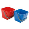 Seau en plastique Floorstar 17l – Rouge