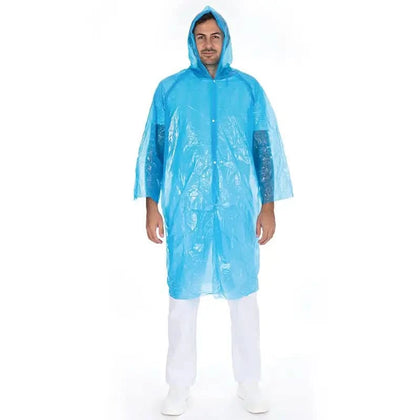 Blouse visiteur Hygonorm Light PE avec capuche I 50 pièces