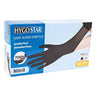 Gants en nitrile Hygostar "Safe Super Stretch" noirs 100 pièces – S