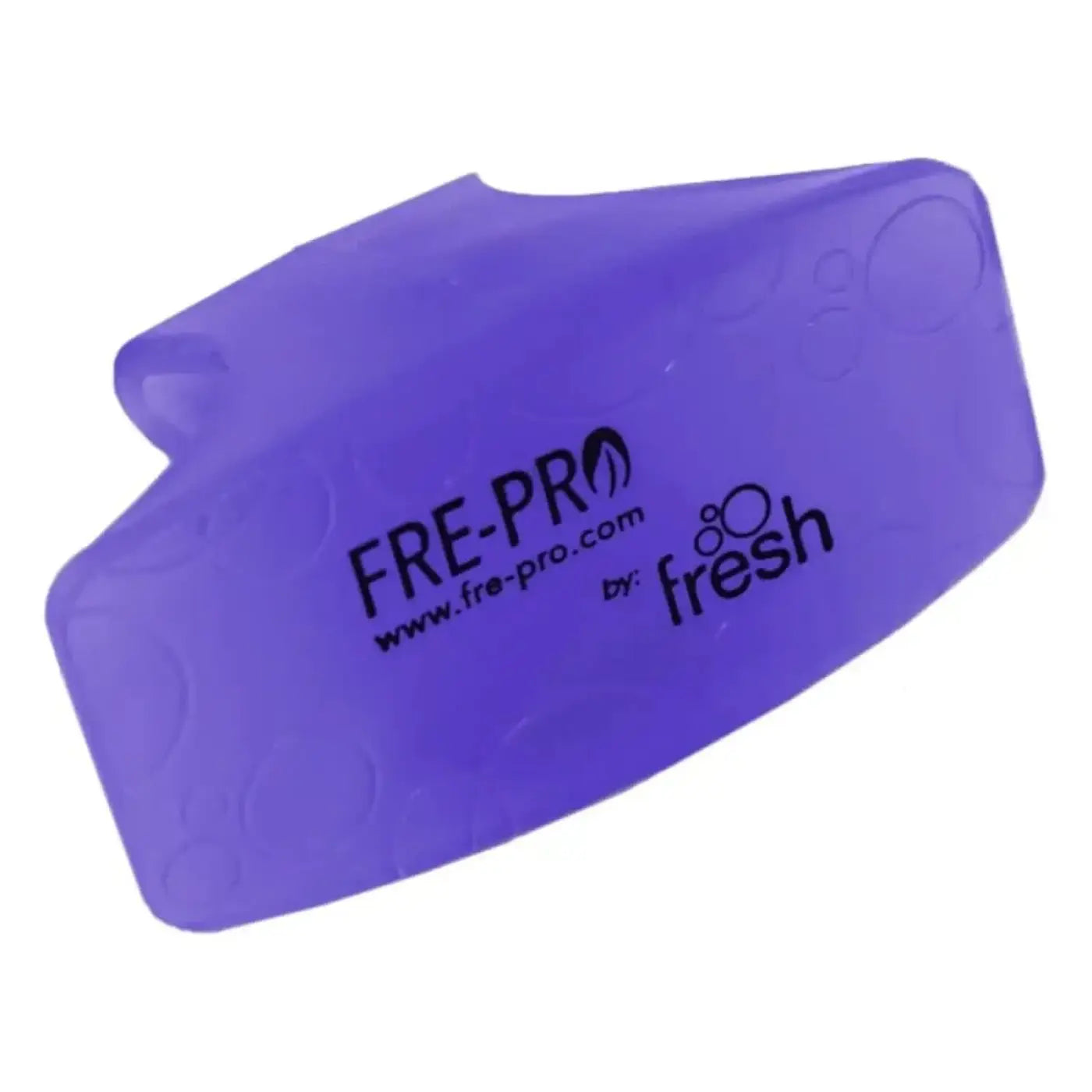 Lila silikon-gekühlte packung mit geprägtem frepro-logo für toiletten-bowl-clip zur einfachen befestigung