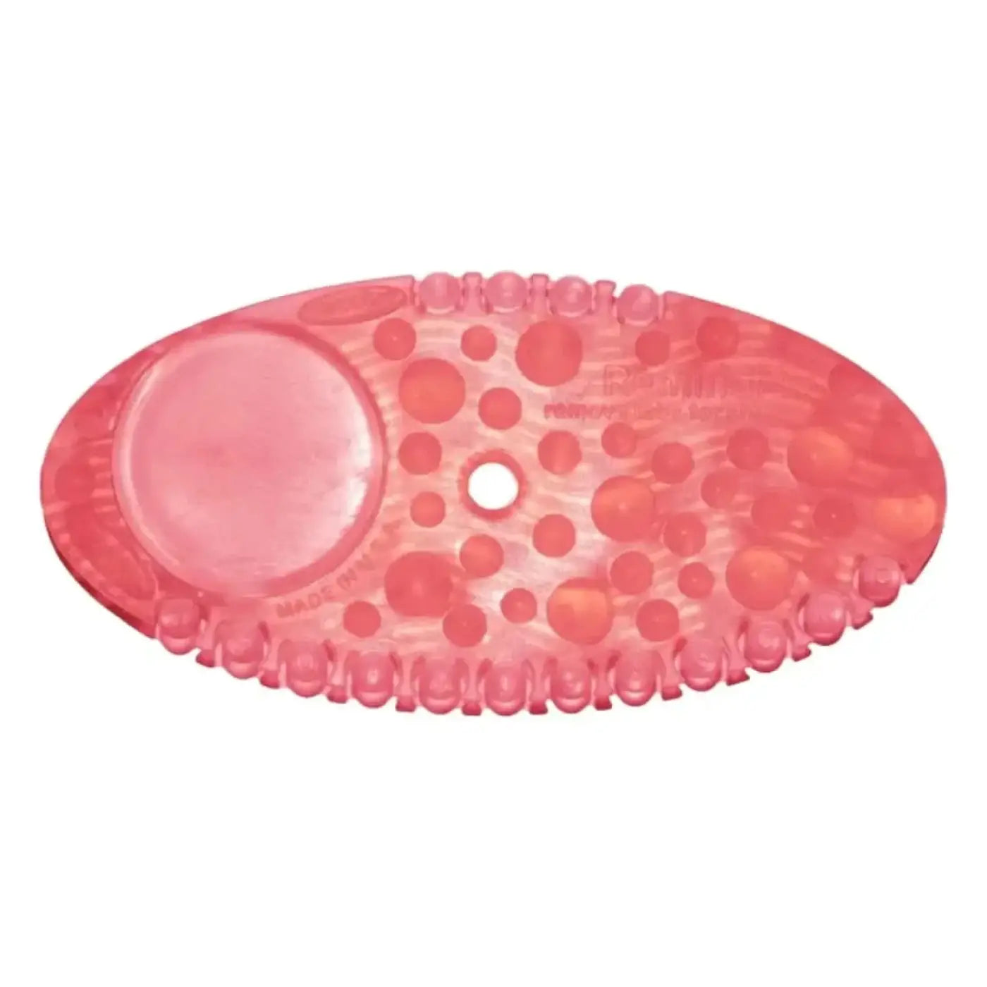 Frepro remind air curve rosa transparente kunststoff toilettensitz mit erhabenen kreisförmigen punkten und mittelloch