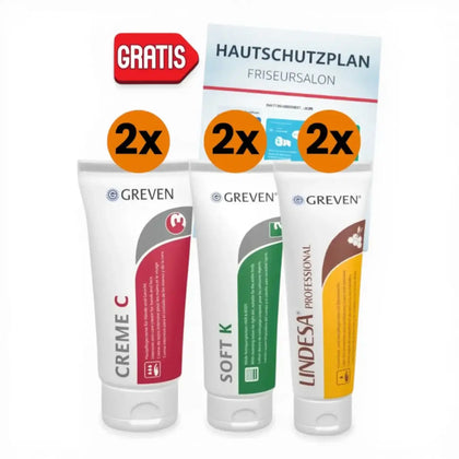 Pack de protection cutanée pour coiffeurs et barbiers