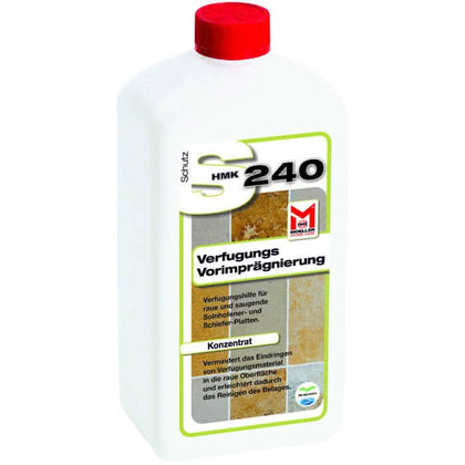 HMK S240 Imprégnation de jointoiement 1l Imprégnation pour pierre