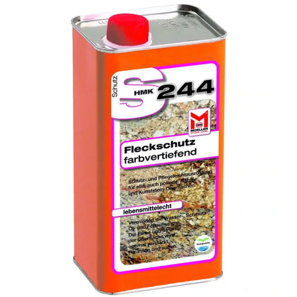 HMK S244 Protection contre les éclaboussures, intensificateur de couleur 5l Imprégnation pour pierre