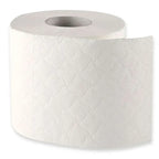 Hygoclean toilettenpapier 3-lagig kleinrolle weiße rolle mit gesteppter diamantprägung 72 rollen 250 blatt