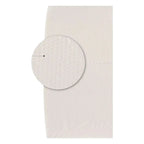 Weißer runder klebepflaster mit strukturierter punktoberfläche für hygoclean toilettenpapier jumbo 3-lagig zellulose