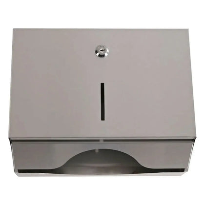Distributeur pliant de serviettes HYGOSTAR en acier inoxydable
