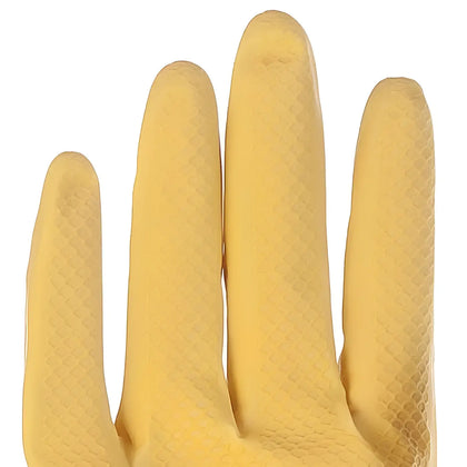 Gants ménagers HYGOSTAR Bettina Soft jaune 12 paires