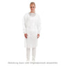 Blouse Hygostar avec poignets tricotés PP 10 pièces – Blanc / L