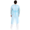 Blouse Hygostar PP, PE partiellement laminée avec bande de cou 10 pièces – XL