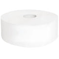 Weiße jumbo toilettenpapier rolle 2-lagig hochweiß aus weichpapier für den haushaltsgebrauch