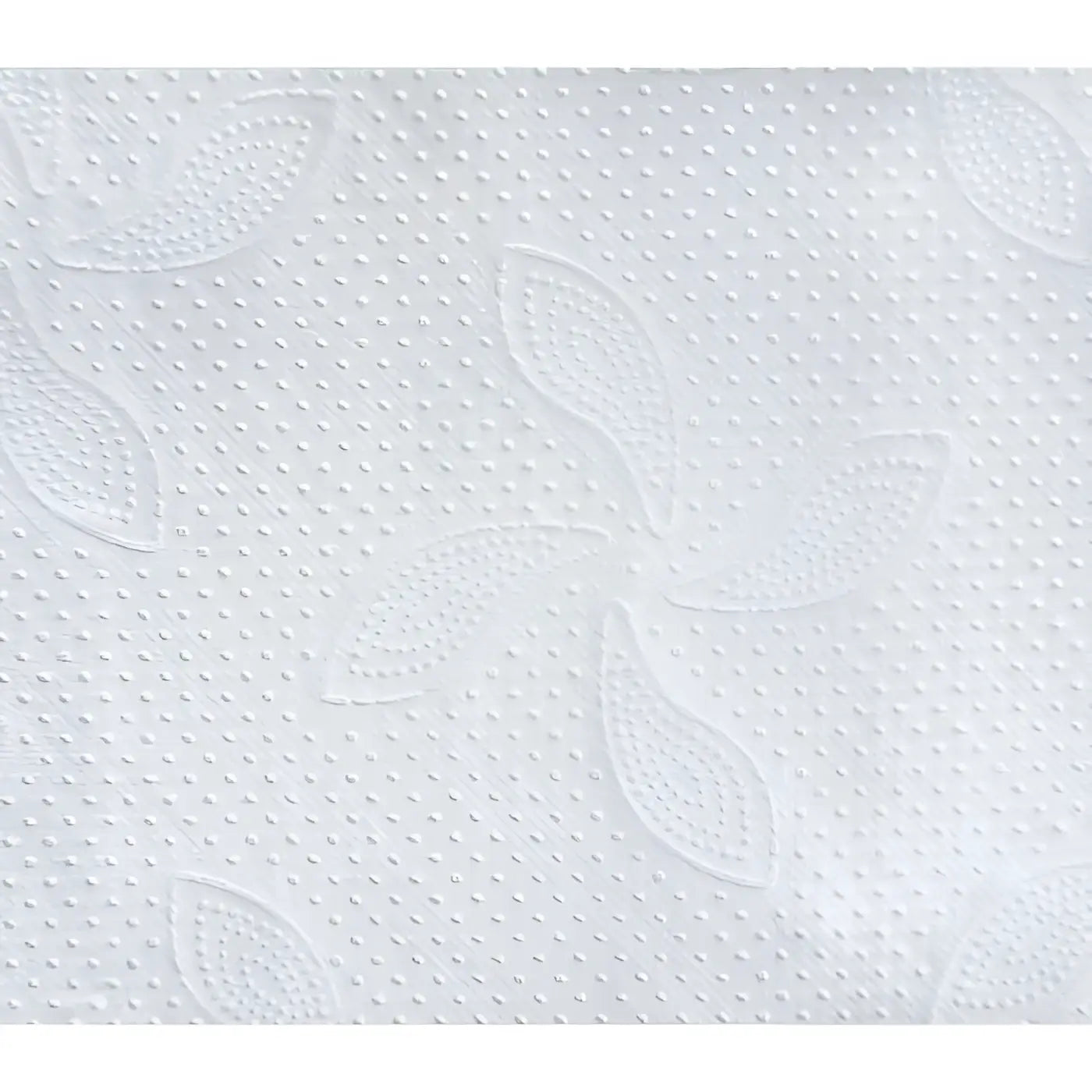 Weißes Katrin Classic Handtuchpapier mit strukturierter Oberfläche und geprägtem Blattmuster aus 4000 Blättern