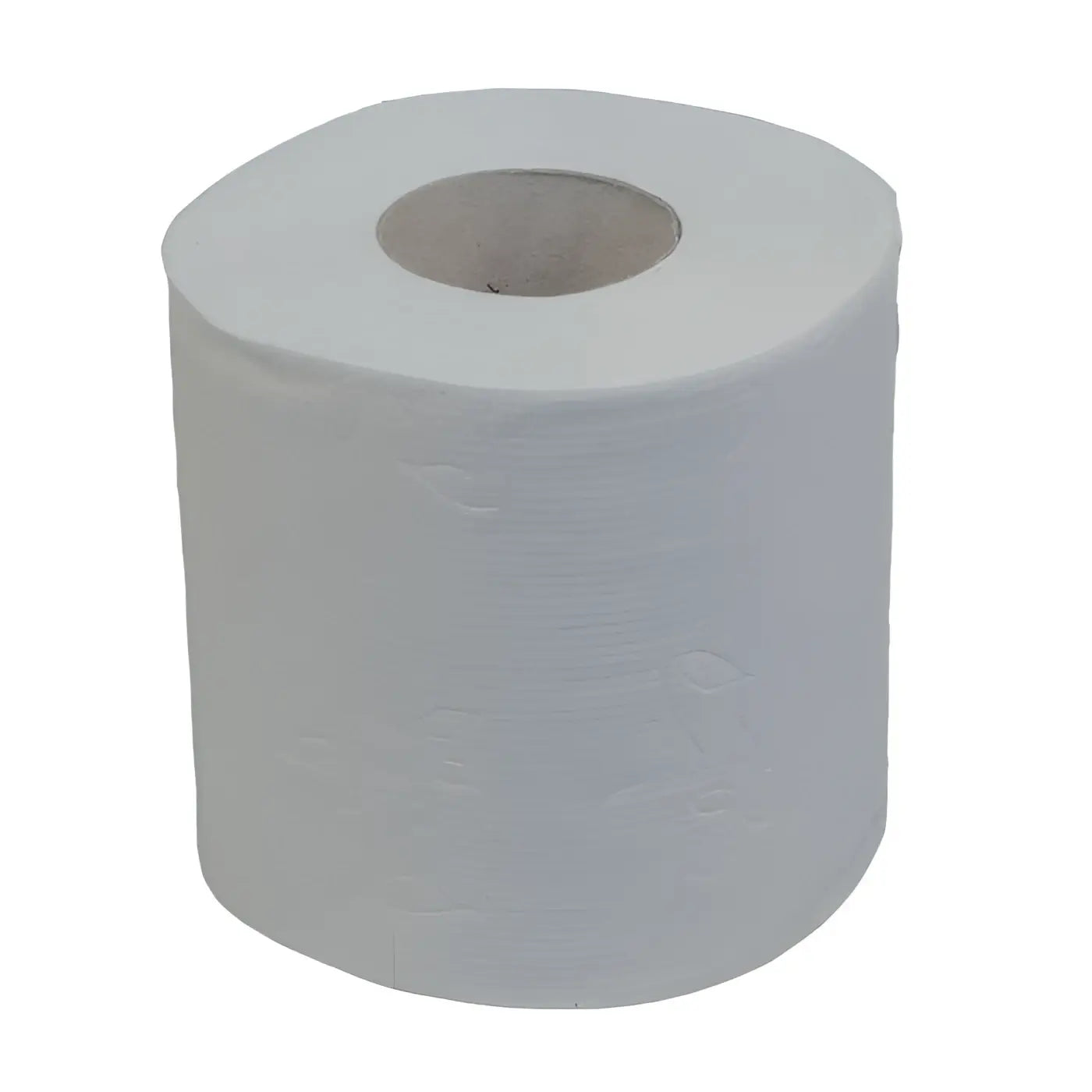 Ein standard weißes 3-lagiges katrin toilettenpapier mit strukturierter oberfläche und pappeinsatz