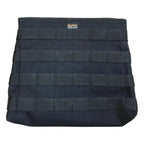 Schwarze maykker smart bag standardbag frontloader taktische tasche mit vier horizontalen webbing-riemen