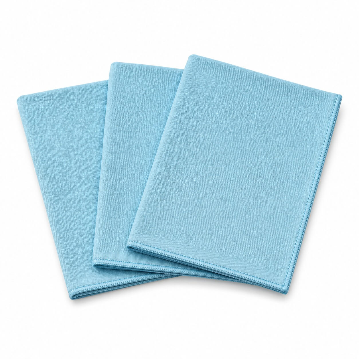 MILURY Lot de 3 chiffons pour fenêtres XXL 50x70cm
