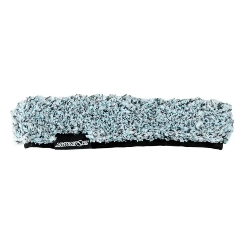 Moerman fugu fenstereinwascher bezug aus blau schwarz gesprenkeltem mikrofaser mit elastischem bund