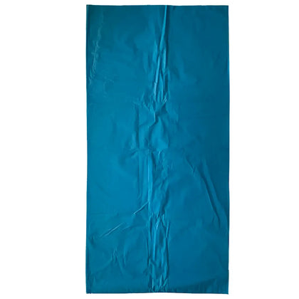 Sac poubelle bleu 150µ LDPE régénéré 80 pièces par unité