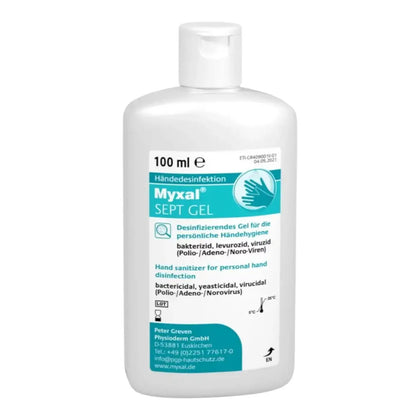MYXAL® SEPT gel désinfection des mains