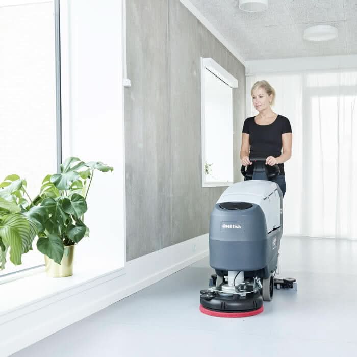 Nilfisk Scheuersaugmaschine SC401 BD.