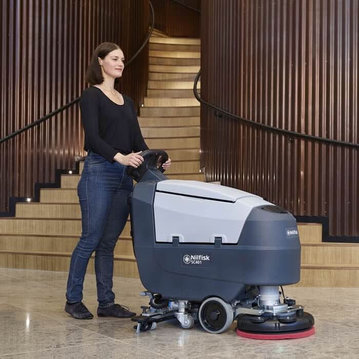 Nilfisk Scheuersaugmaschine SC401 BD.