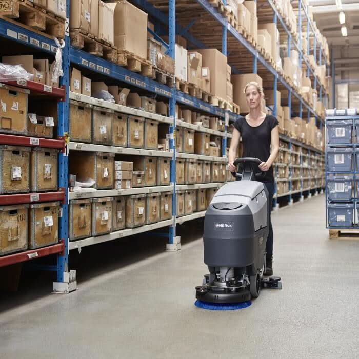 Nilfisk Scheuersaugmaschine SC401 BD Kombi.