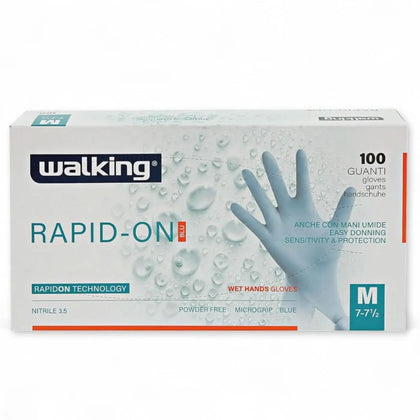 Gants nitrile Rapid-On sans poudre 100 pièces