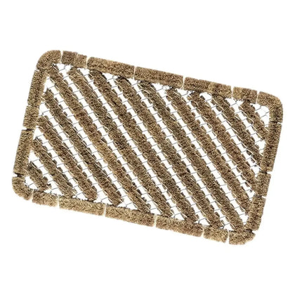 Paillasson NÖLLE Tapis en coco avec grille métallique