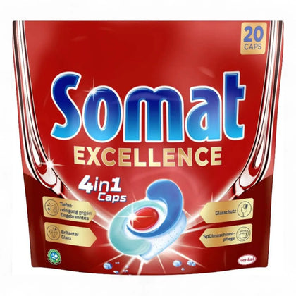 SOMAT Capsules lave-vaisselle Excellence 4en1