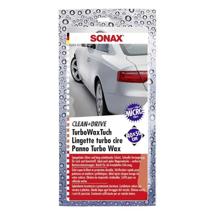 Chiffon TurboWax Clean + Drive Sonax 40x50cm