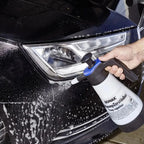 Sonax profiline multistar 1l pumpzerstäuber in blau und schwarz mit weißem kunststoffkörper für autowäsche